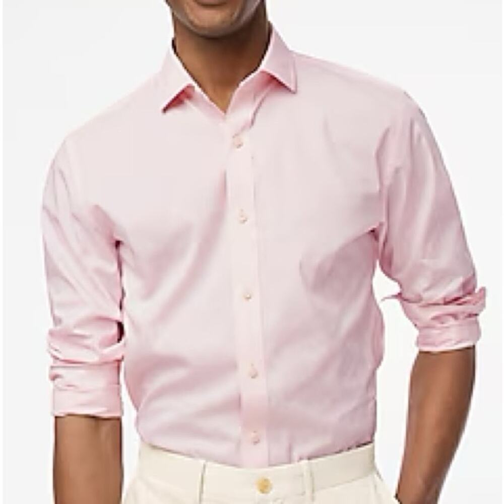 J. Crew Peony Slim Fit Performance Button Up